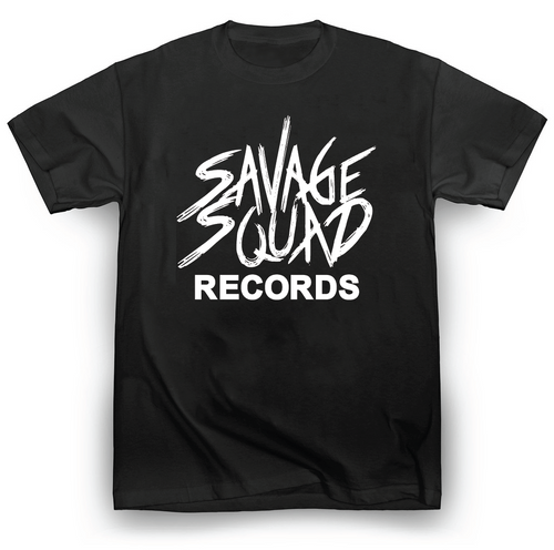 Savage Squad Records T-Shirt - Black