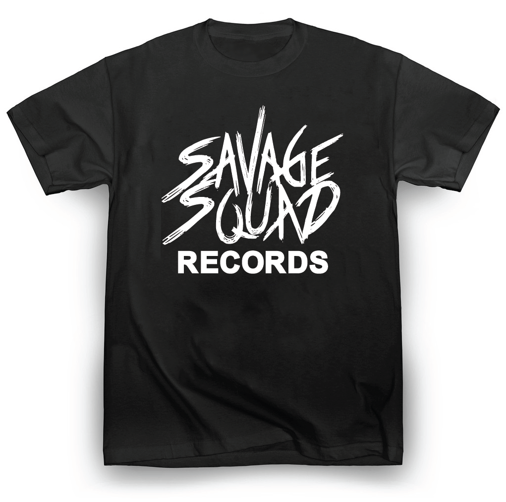 Savage Squad Records T-Shirt - Black