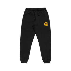 Chenille Sweatpants - Black
