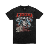 Fredo Legend T-shirt - Black Vintage Wash