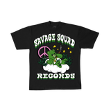 420 SMOKER BEAR T-SHIRT - BLACK