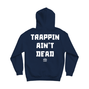 Trap Teddy Hoodie - Navy Blue