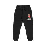 Trap Teddy Sweatpants - Black