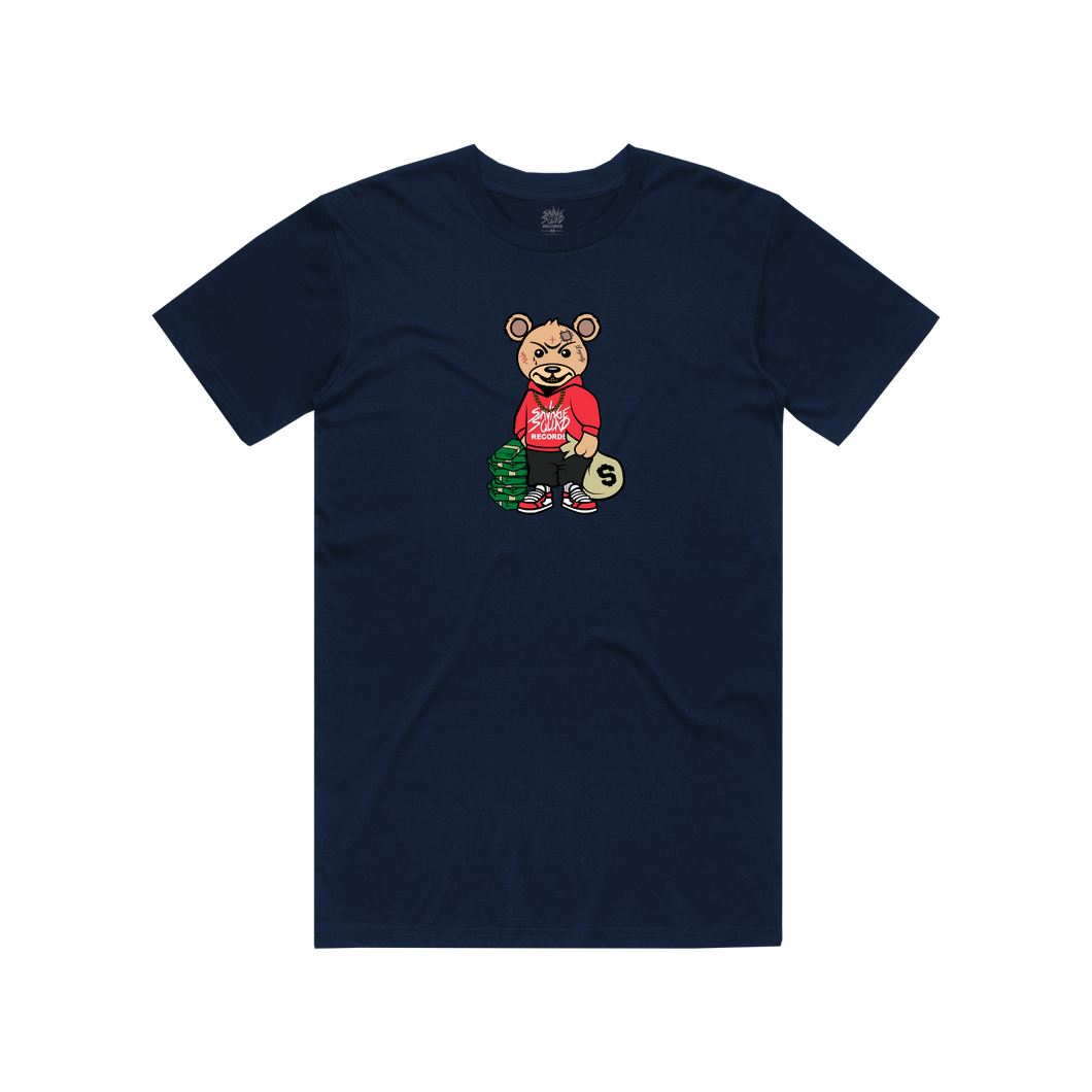 Trap Teddy T-Shirt - Navy Blue