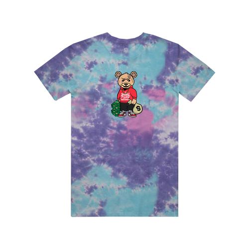 Trap Teddy Tie Dye T-shirt
